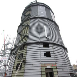 New splendour for gasometer 