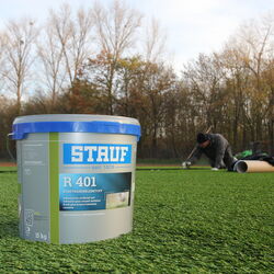 Synthetic turf sports ground for FFC Bergheim in the Lukas Podolski Sportpark
