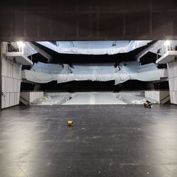 New stage floor in Bruges concert hall: a masterpiece of craftsmanship at a rattling pace
