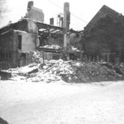 Zerstörung der Firma im zweiten Weltkrieg