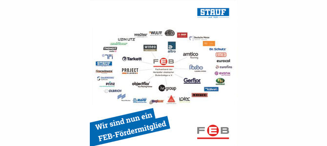 STAUF ist neues Fördermitglied des FEB
